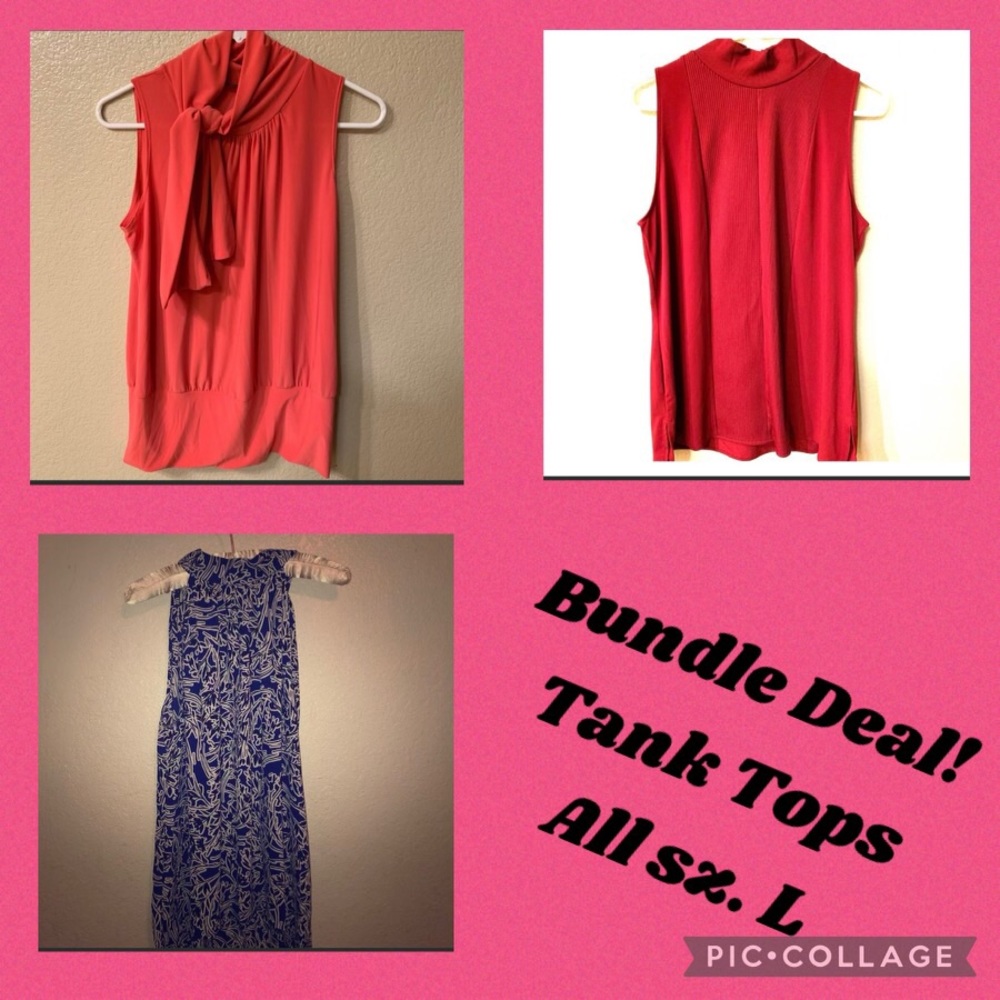 Bundle Deal! 3 Size Large Woman’s Tank Tops